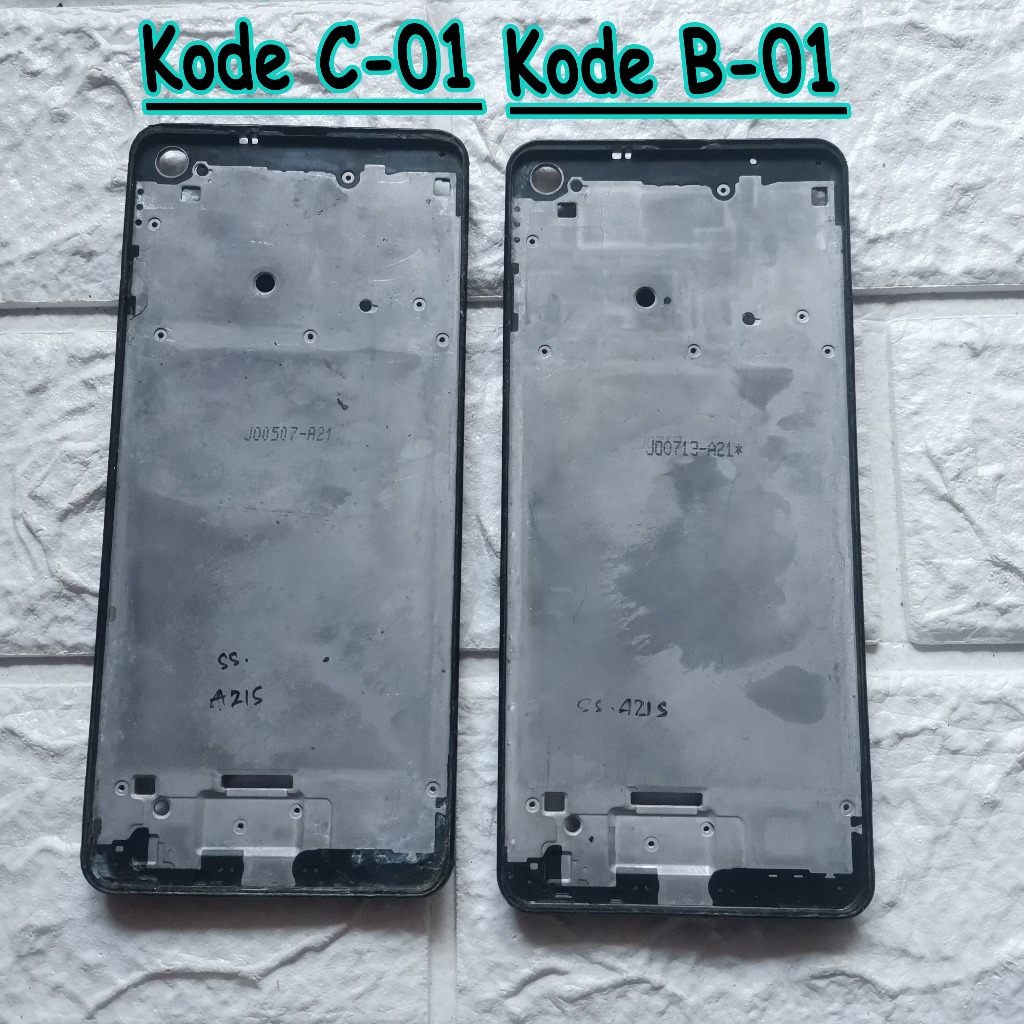 Frame Samsung A21S - A217F Tatakan LCD Original Copotan - Dudukan Layar HP