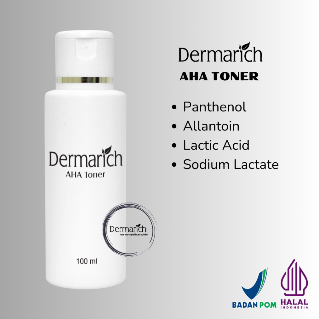 DERMARICH AHA TONER - Penyegar Wajah Untuk Kulit Kusam 100ml - DERMARICH BEAUTY