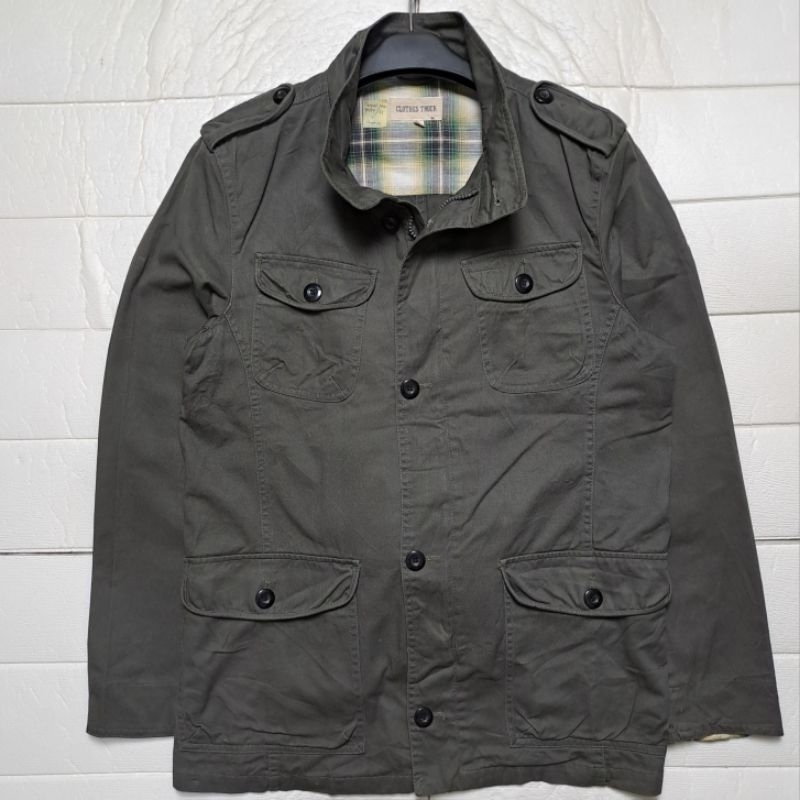 JAKET SEMI PARKA UTILITY BY CLOTHES TRUCK SIZE L