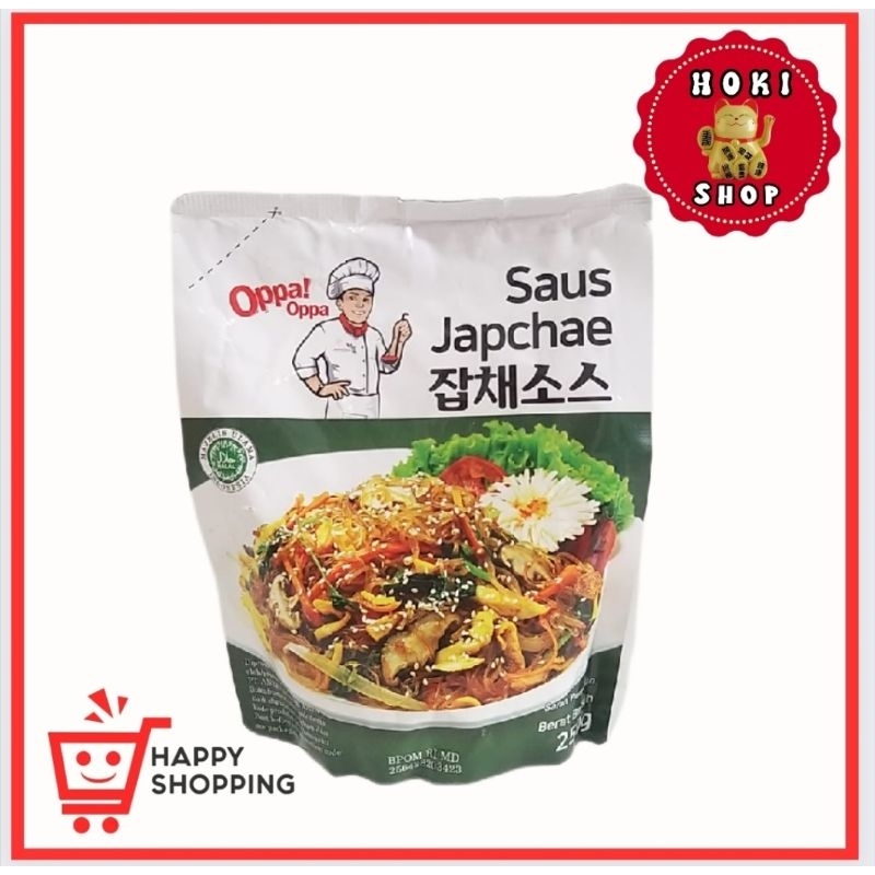 

Oppa Saus Japchae Korea HALAL 250gr / Bumbu Soun Goreng Korea / Bihun Goreng Korea