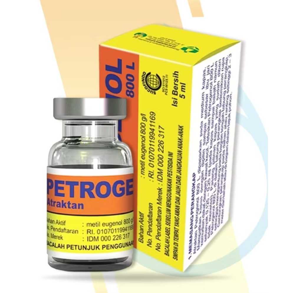 Petrogenol, pestisida attraktan untuk lalat buah