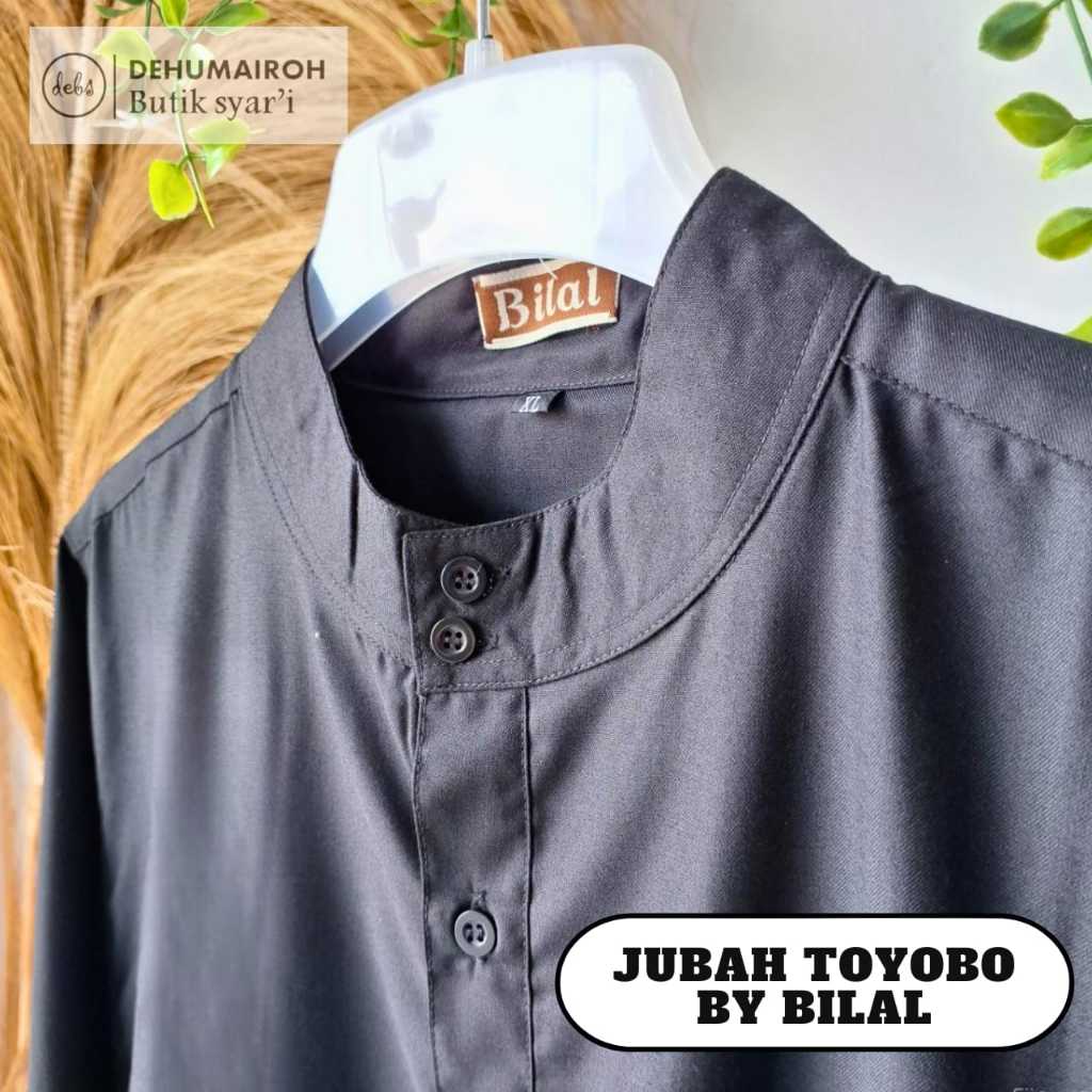 Jubah Toyobo Dewasa by Bilal / Jubah Dewasa / Gamis Laki - Laki / Gamis Pria  / Jubah Polos