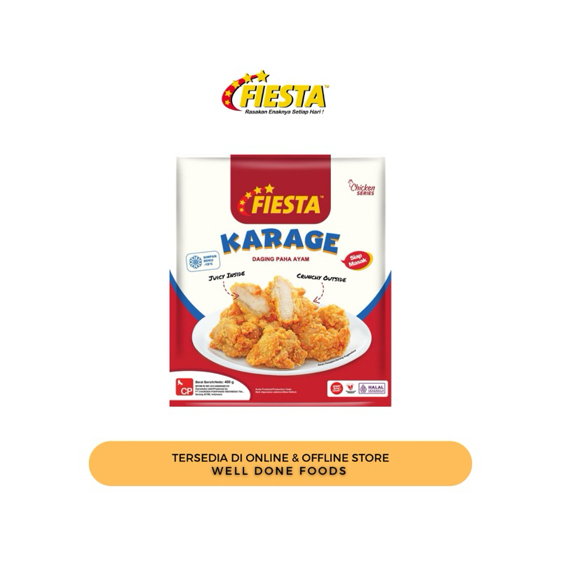 

Fiesta Chicken Karage 400gr