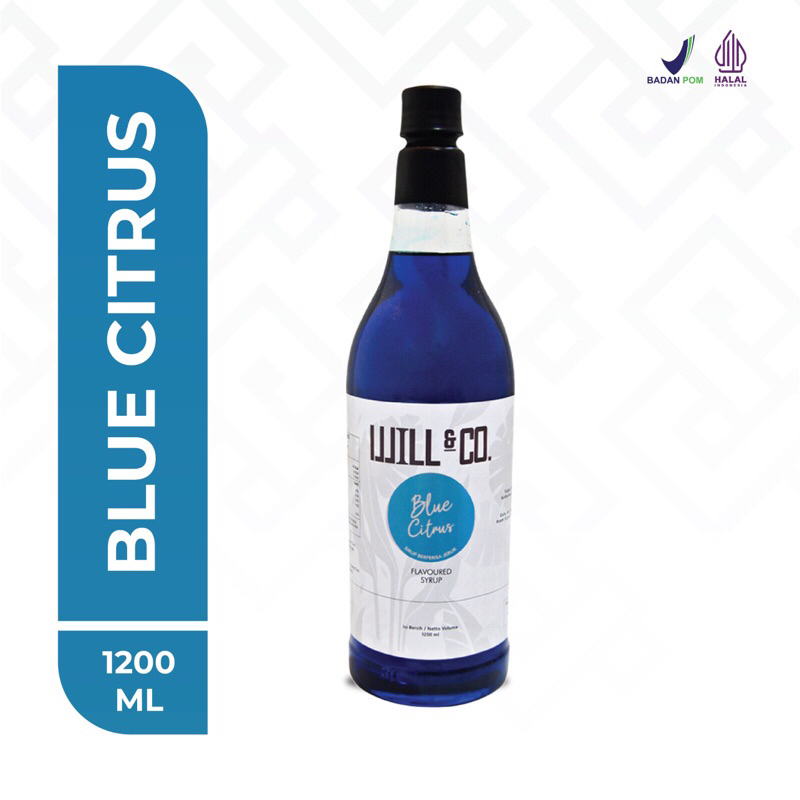 

SYRUP WILL & Co BLUE CITRUS 1,2 L