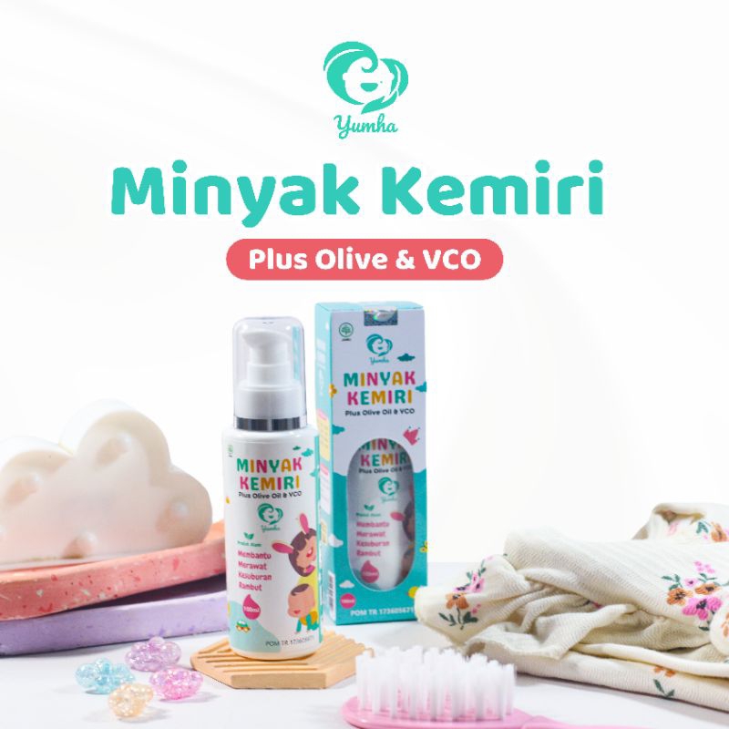 Minyak Kemiri Plus Olive Oil & VCO