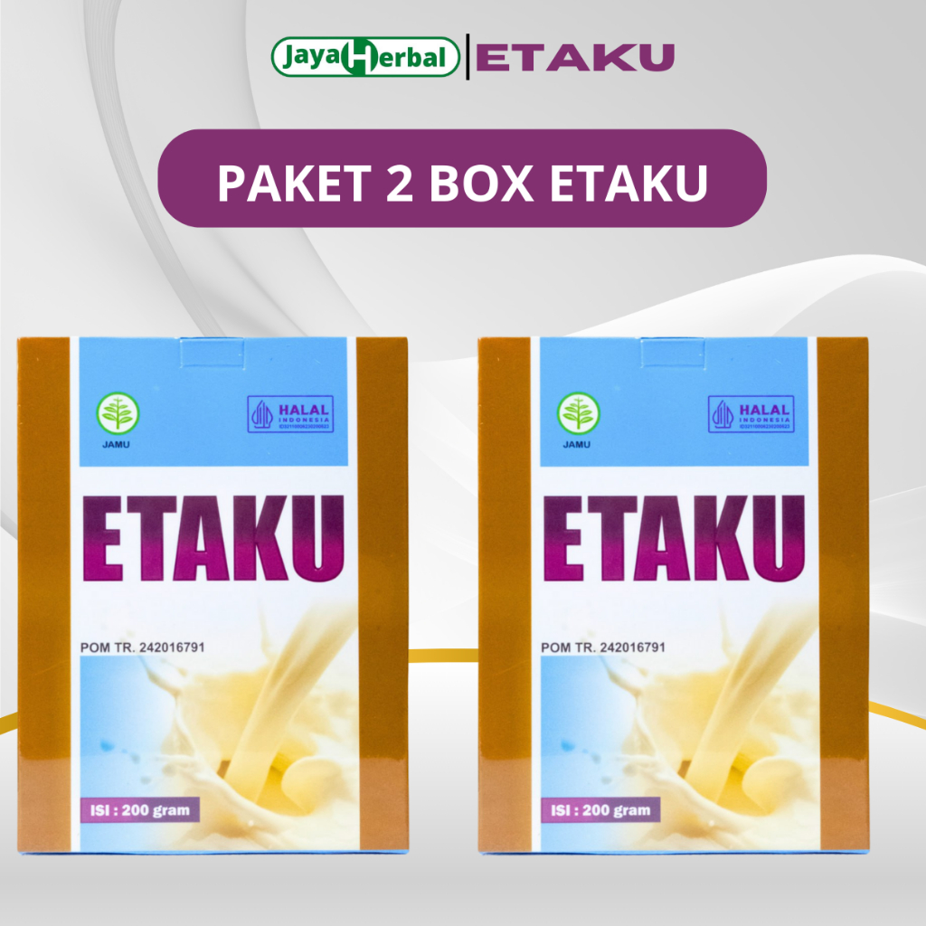 

Jaya Herbal - ETAKU GOAT MILK PAKET 2 BOX