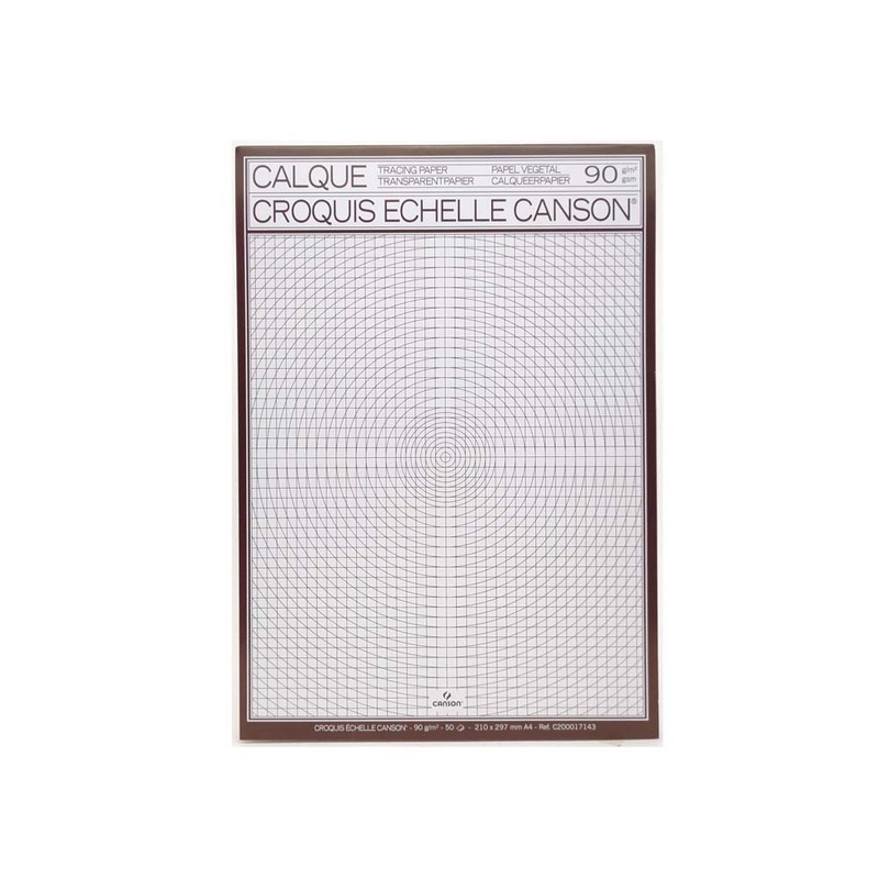 

Canson Sketching Tracing Paper 50Sheets A4 90G