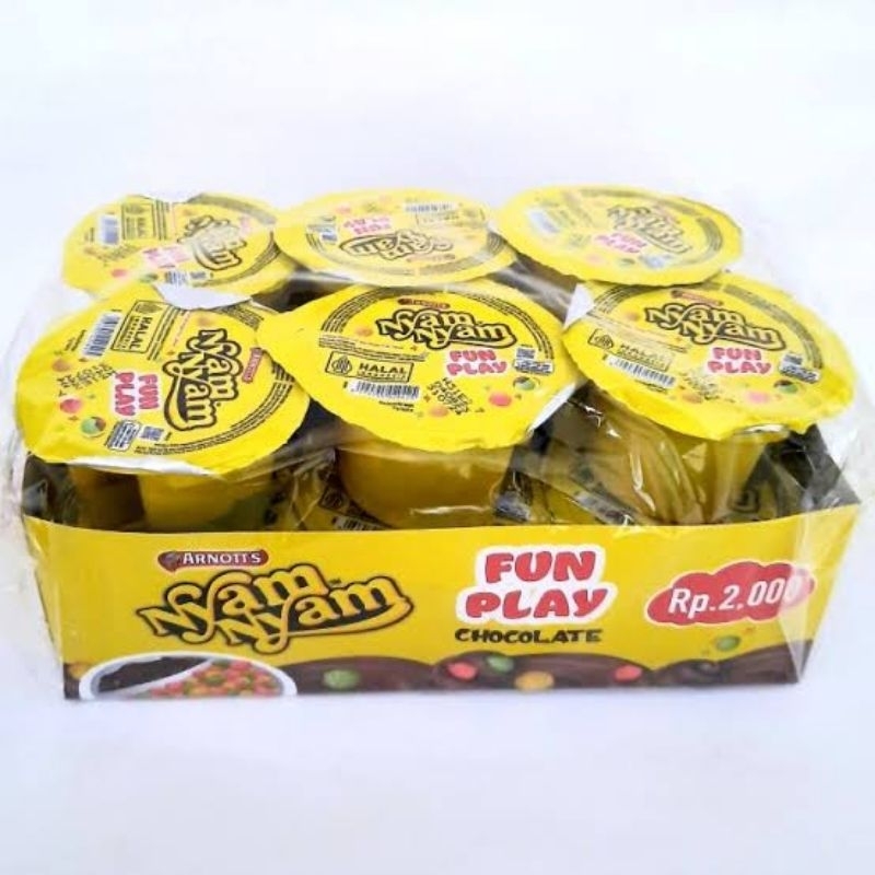 

Nyam nyam fun play isi 12 pcs nyamnyam rice chocolate