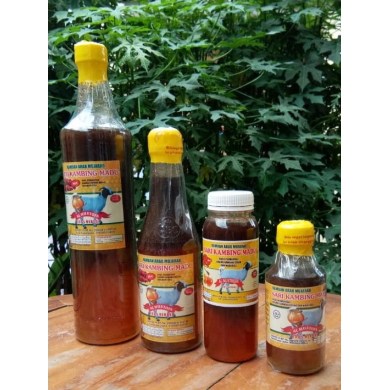 

Sari Kambing Madu Murni - Berkhasiat Halal Barokah