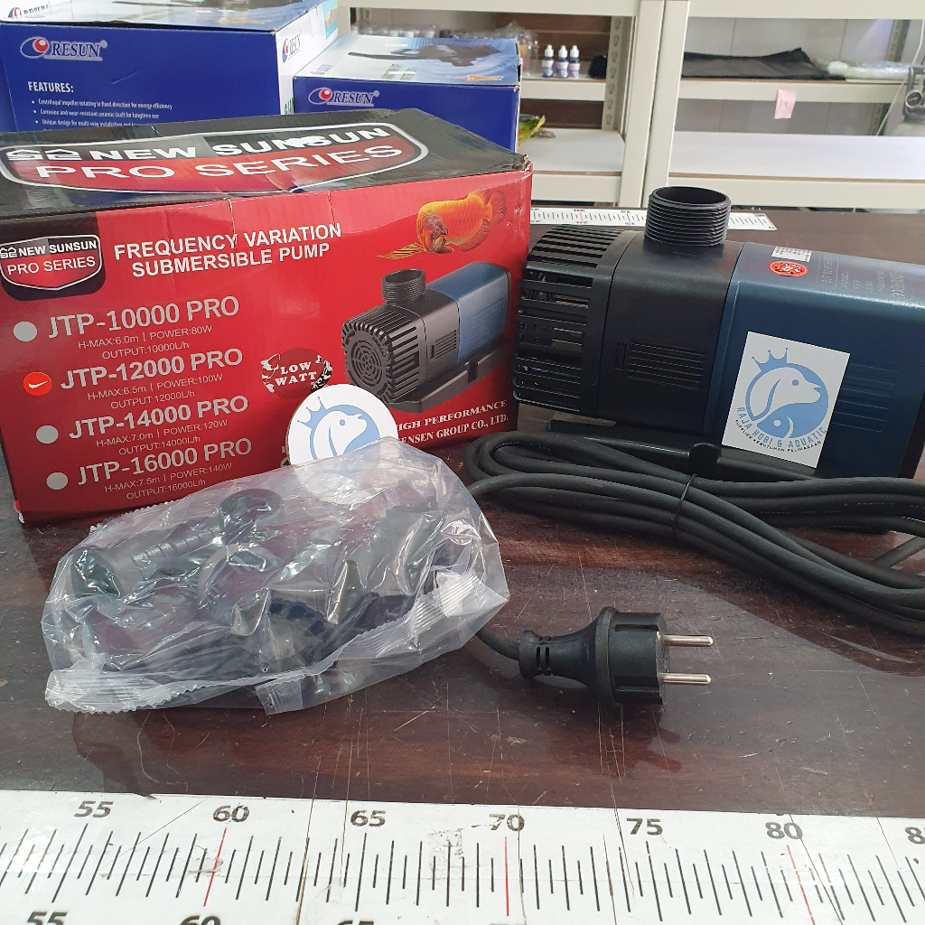 SUNSUN JTP 12000 POMPA AIR PUMP KOLAM AQUARIUM IKAN MESIN