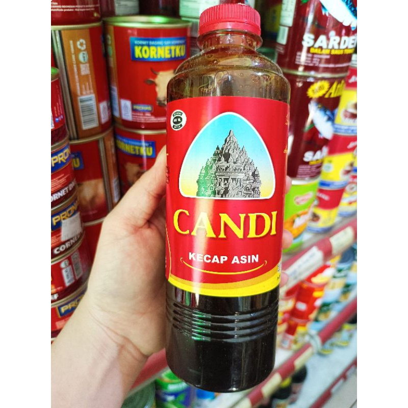 Kecap Asin CANDI khas Pontianak 450ml, Kecap Asin Nasi Telur Ayong 999