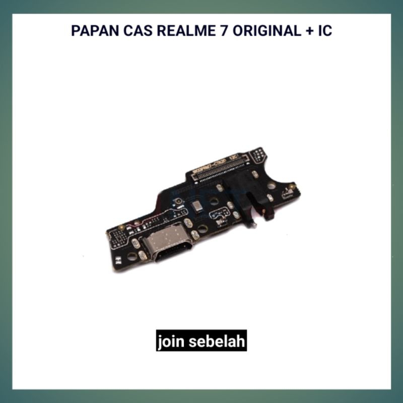 FLEXIBLE KONEKTOR CAS REALME 7 ORIGINAL IC PCB PAPAN CHARGER REALME 7