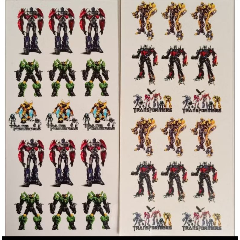 

ISI 2 Stiker vinyl TRANSFORMER