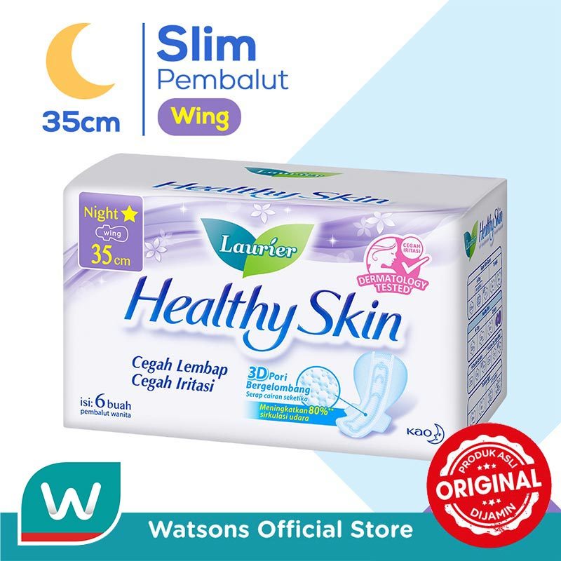 Laurier Healthy Skin Night 35cm 6pcs