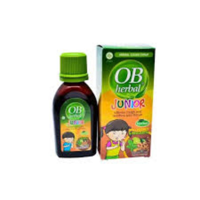 obat batuk herbal anak/sirup batuk anak/sirup herbal anak . OB Herbal Junior 60ml