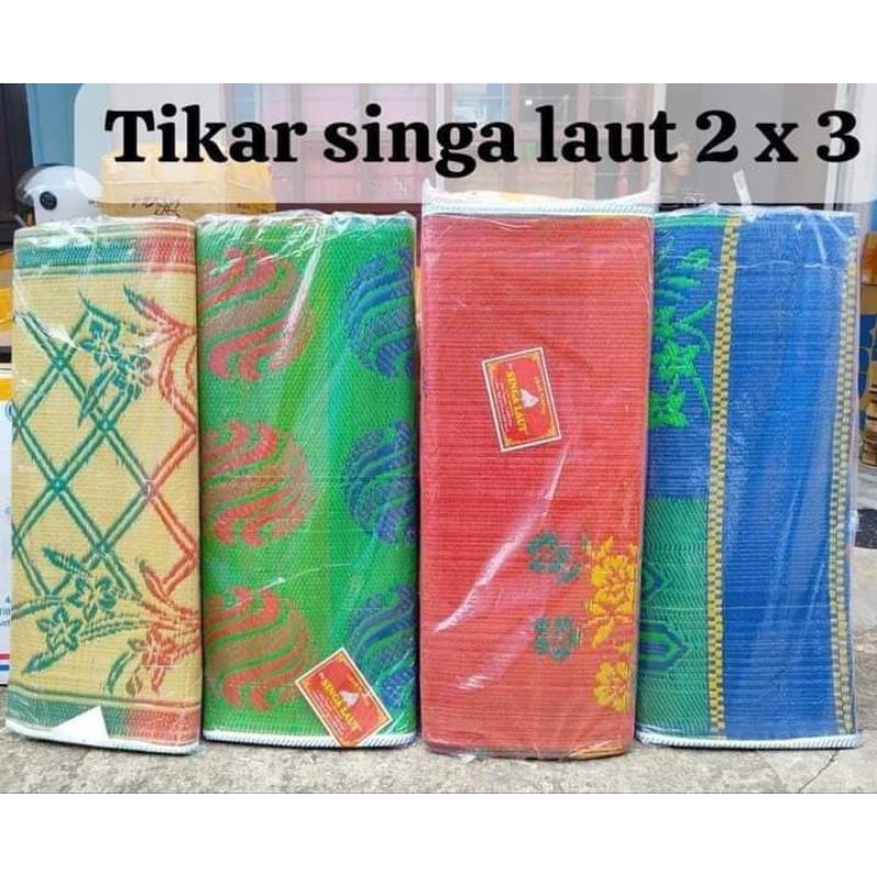 TIKAR PLASTIK SINGA LAUT TIKAR LIPAT