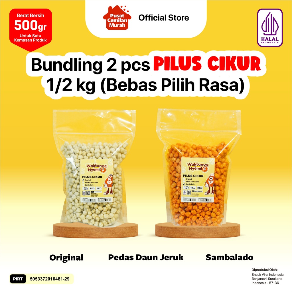 

BELI 1 DAPAT 2 CIKUR KILOAN Food Snack Camilan