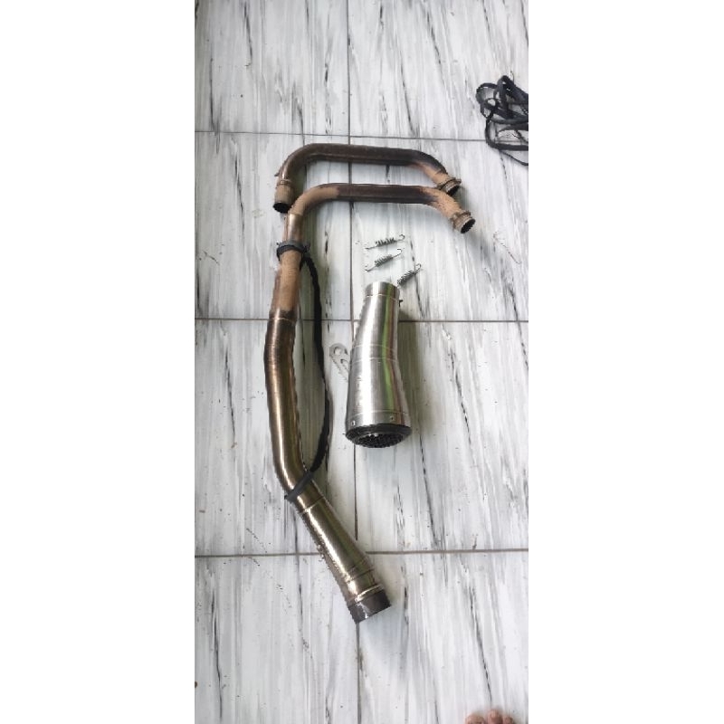 R9 gp new ninja 250 fi + header proliner ninja fi old