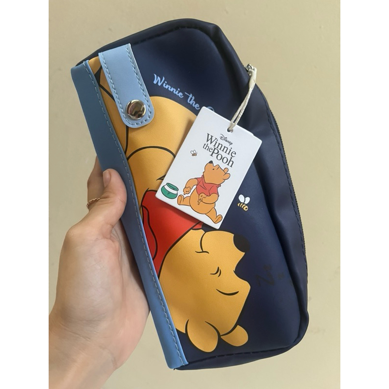 

COD Bali Pen Bag Miniso Kotak Pensil Winnie The Pooh Tempat Pensil Tsumtsum Disney Pencil Case