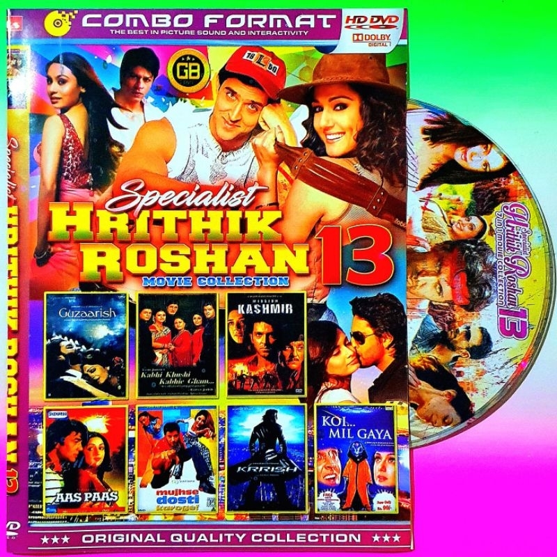 KASET koleksi campuran film India HRITHIK ROSHAN film India terbaru & terlaris