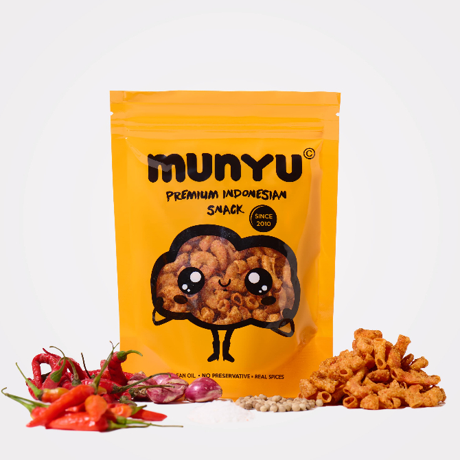 

Munyu Snack Makaroni Kualitas Premium Rasa Nostalgia dengan Bumbu asli Indonesia