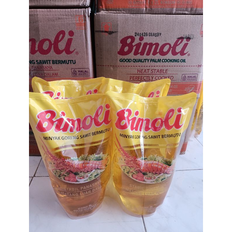 

(1 PCS) MINYAK GORENG SAWIT BIMOLI KEMASAN 2 LITER Oil Masakan