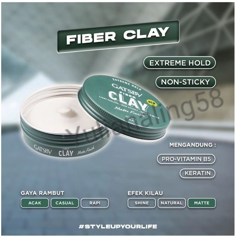 Gatsby FIBER CLAY