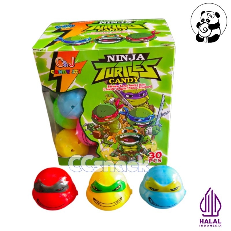 

C&J NINJA TURTLES CANDY BOX ISI 30