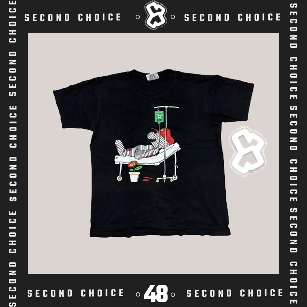 Tshirt Kaos HEAD OLD SKULL 1UP Vintage Second