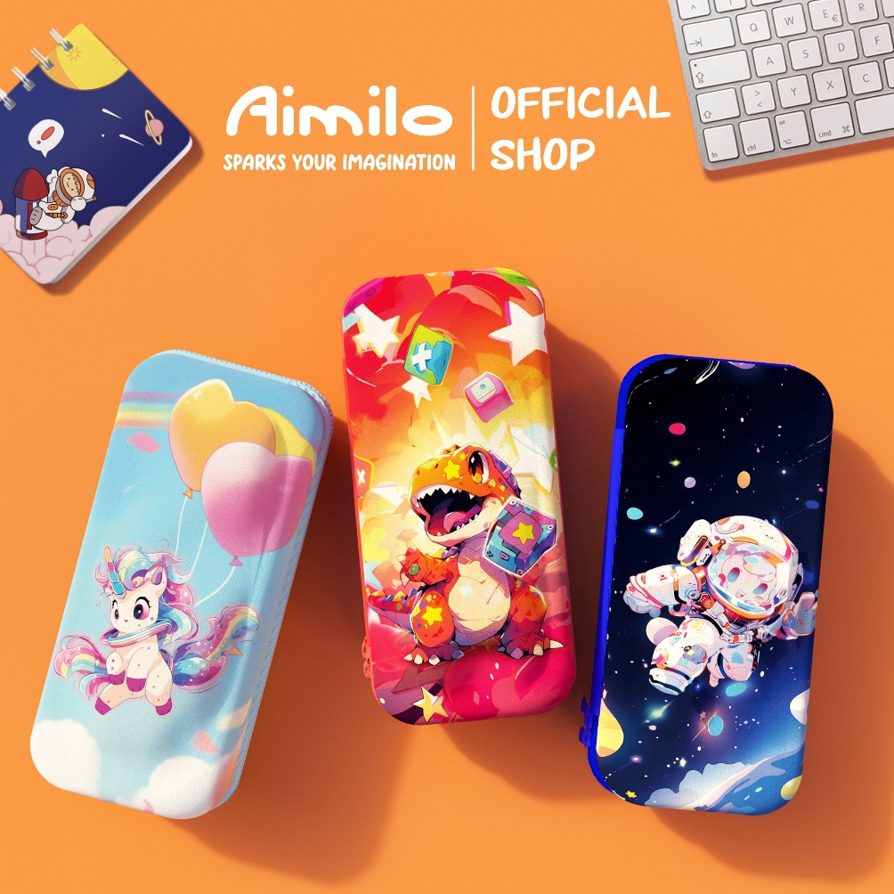 

Cuma Sehari READY Aimilo Tempat Pensil Aesthetic 3D Tempat Pensil Anak Laki Laki Waterproof Kotak Pensil Anak Perempuan Alat Tulis Sekolah
