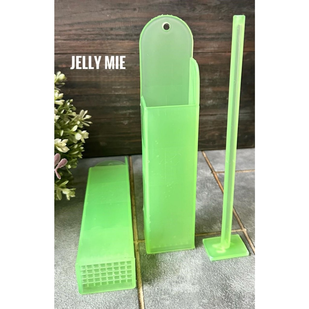 Cetakan Jelly Mie Noodle 48Lubang Jelly / Mold Cetakan Pembuat Jelly Mie Agar Bentuk Mie Tokoroten A