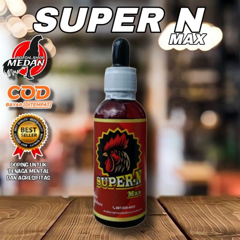 SUPER N max vitamin ayam untuk stamina dan mental