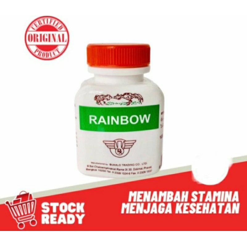 Rainbow Suplemen Ayam Import Ayam Aduan Penambab stamina agresif mental ayam laga