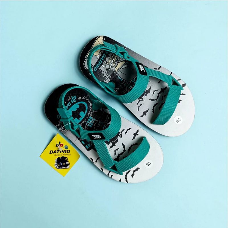 sandal anak pria sandal tali sandal anak bayi sandal santai sandal tali belakangBATMAN