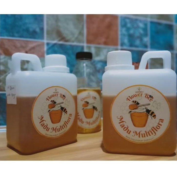 

Madu Nektar Multiflora Blora Murni Flower Bee Original 500 gr