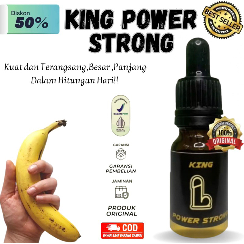 Best Seller !!! KING POWER  STRONG serum Mr.P Pembesar Alat Vital Cepat