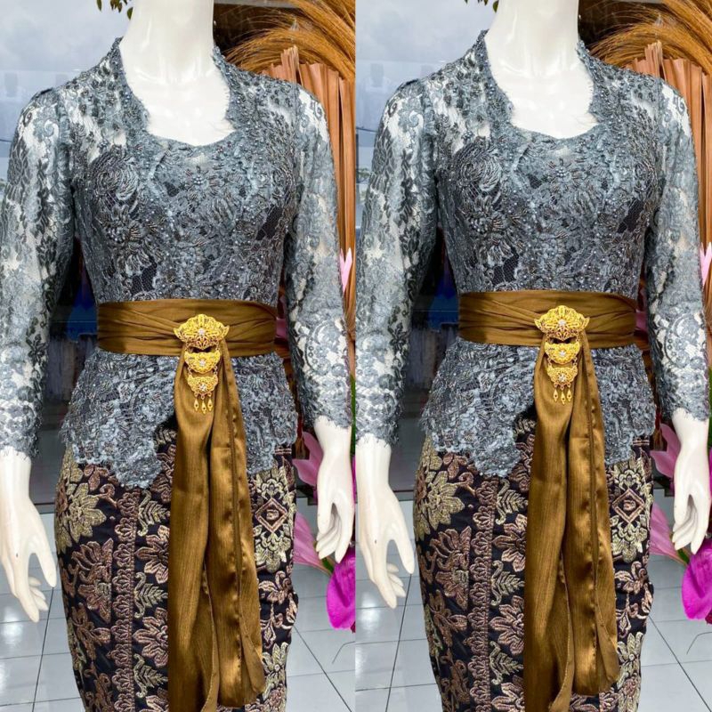 KEBAYA METALIK PREMIUM/KEBAYA METALIK BALI BAGUS MURAH