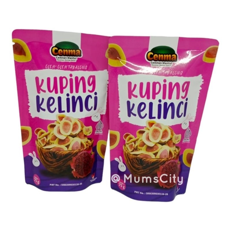 

Snack Kue Kuping Kelinci Merk Cenma - Khas Tabalong Kalimantan Selatan