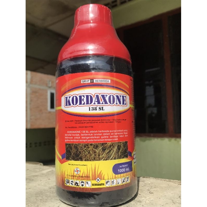 Herbisida KOEDAXONE, 1 Liter 138 SL, Racun Rumput Pembasmi Rumput daun lebar dan sempit