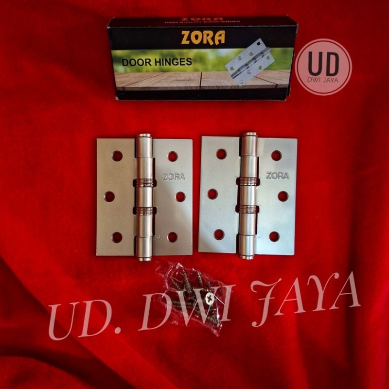 [ZORA] Engsel 3 Inch / Engsel Tebal Zora Ukuran 3 Inch / Engsel Jendela 3 Inch / Engsel Tebal 3"