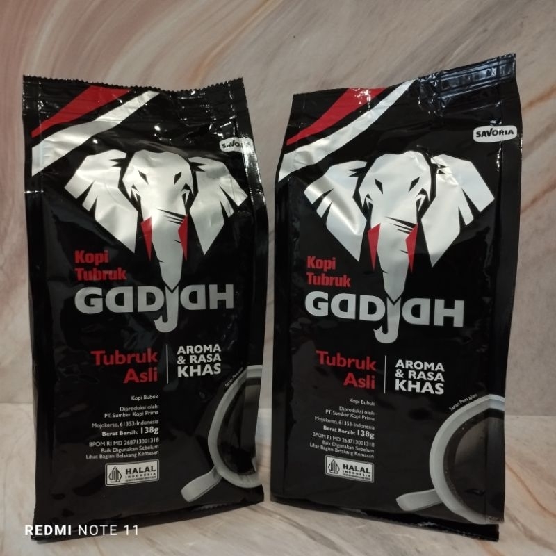 

KOPI GAJAH , KOPI TUBRUK 138 G