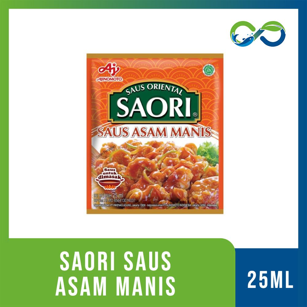 

[AquEcoFarm] SAORI® Saus Asam Manis Oriental Sachet 25 ml Bandung