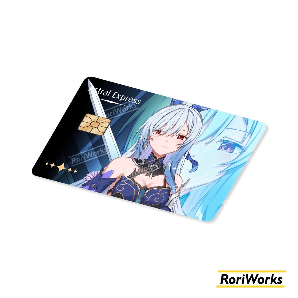 

Stiker Kartu - Jingliu | Honkai Star Rail | Garskin Debit Kredit Emoney Flazz HSR