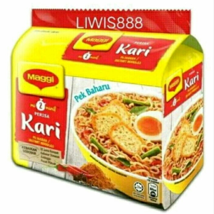 

Mie Maggi Rasa Kari 1 Pack Isi 5 Bungkus