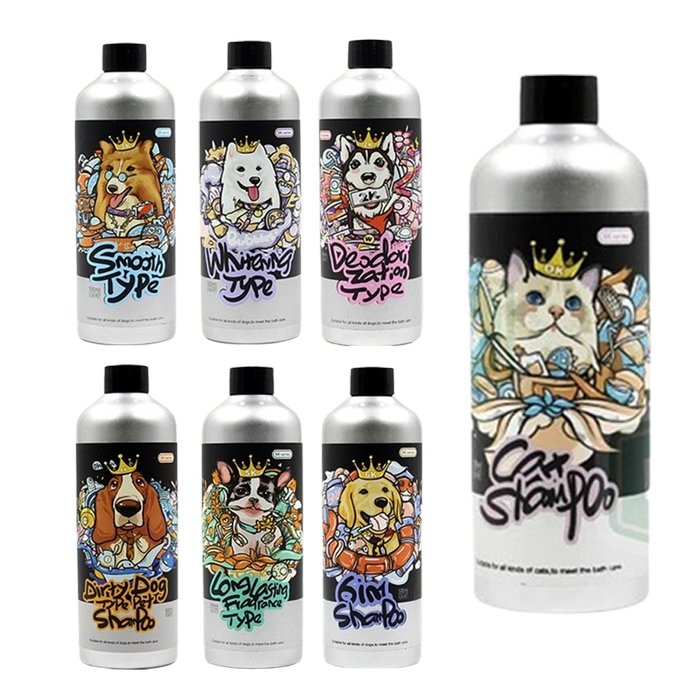 6K Series Pet Shampoo Dog Shampoo & Cat Shampoo Kemasan 500ml / Shampo Anjing Kucing 500 ML