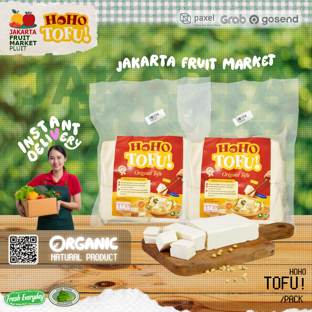 

HOHO TOFU ALL natural organic original & melted tahu putih cina