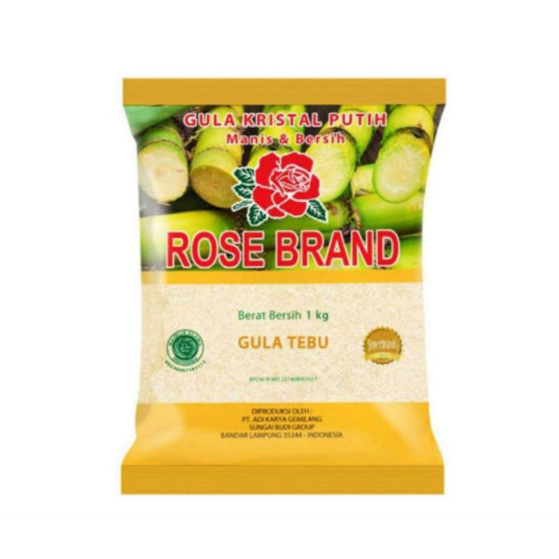 

Rose brand gula kristal putih 1kg