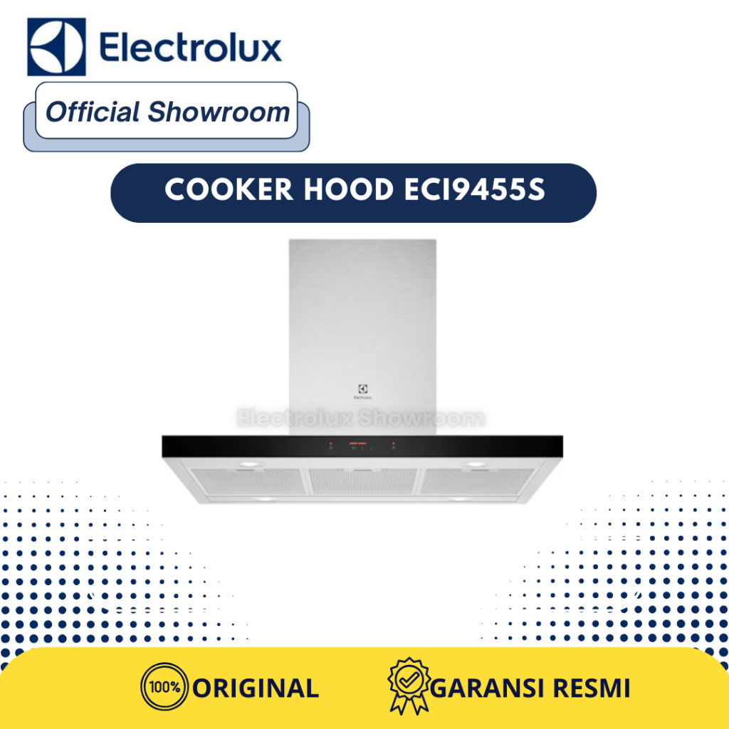 ELECTROLUX ECI9455S COOKER HOOD ISLAND 90cm
