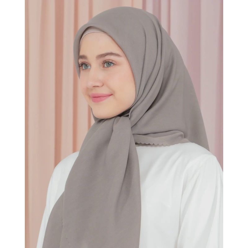 HIJAB SABRINA | JILBAB VOAL LASERCUT PREMIUM BY IHSANA JILBAB SEGIEMPAT