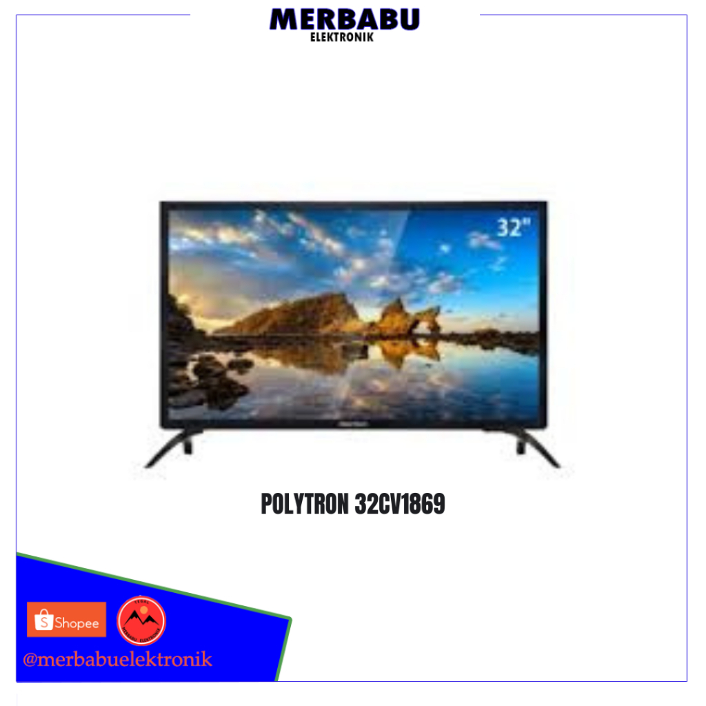 TV Polytron 32 inch 32inch LED Smart tv mola 32CV2269